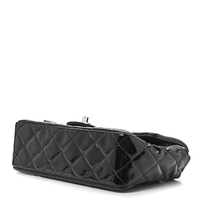 Chanel Patent Calfskin Quilted Mini Rectangular Flap Black 10 of 12