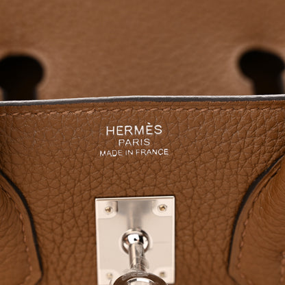 Hermes Togo Birkin 25 Alezan 6 of 11