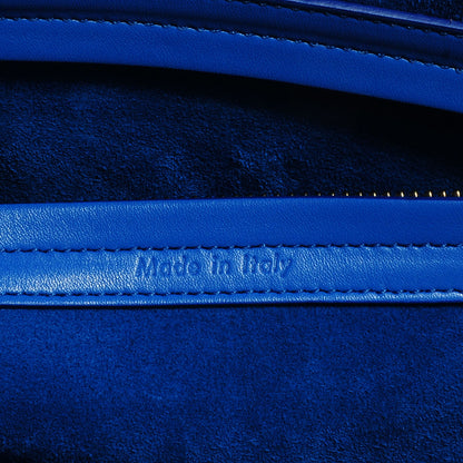 Celine Smooth Calfskin Medium Phantom Luggage Electric Blue 7 of 8