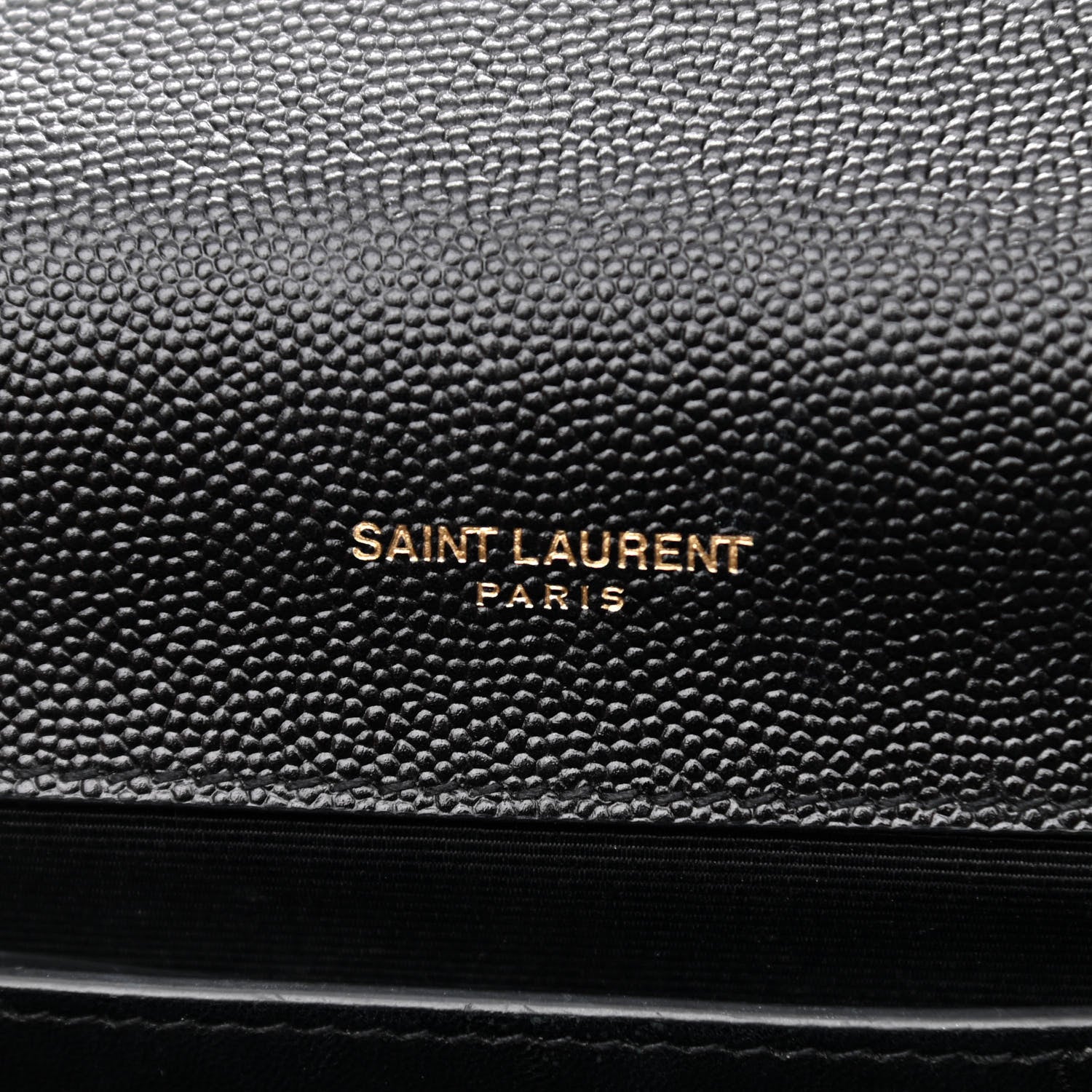 Saint Laurent Grain De Poudre Small Monogram Kate Satchel Black 6 of 12