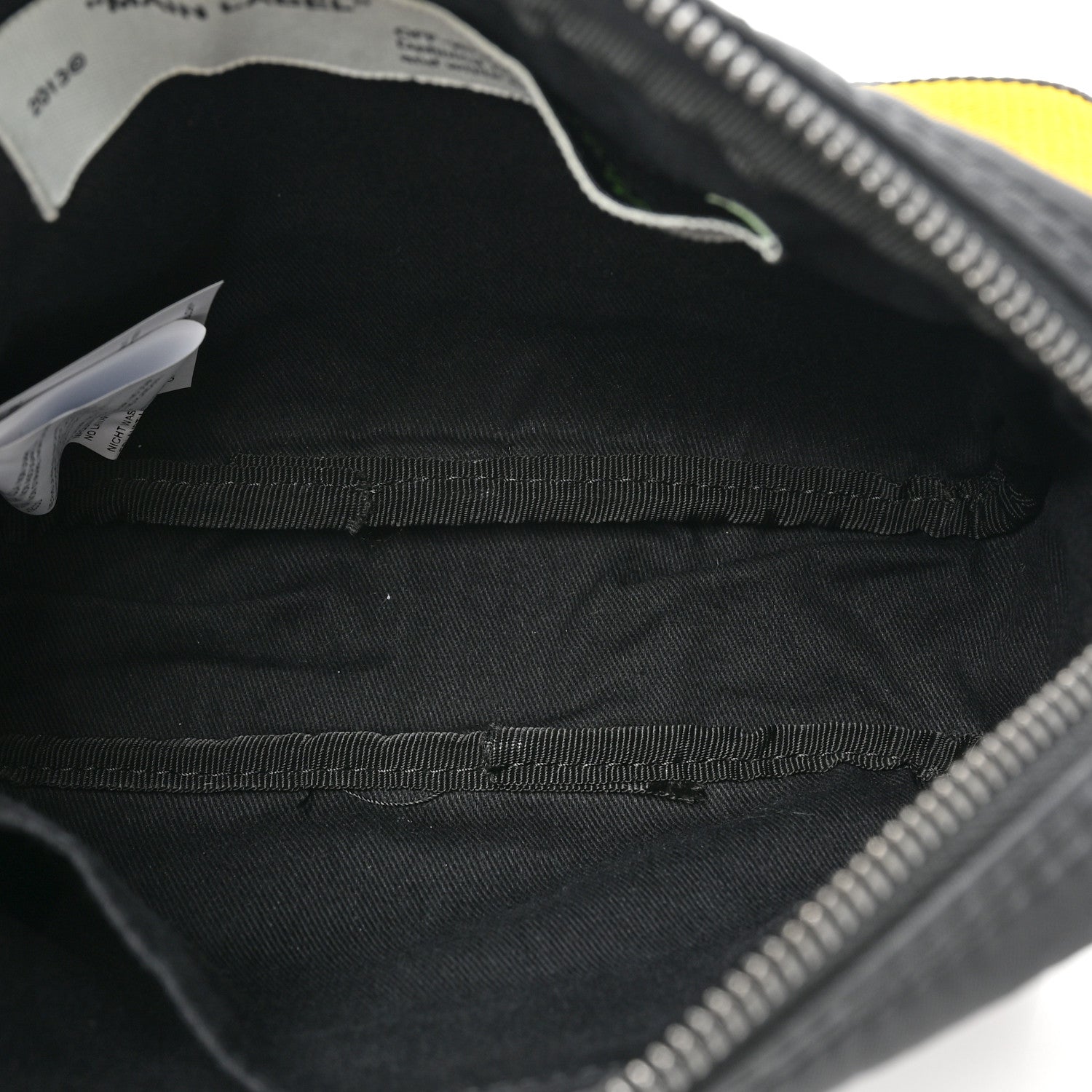 Off-White Nylon Logo Print Crossbody Bag Black 4 of 9