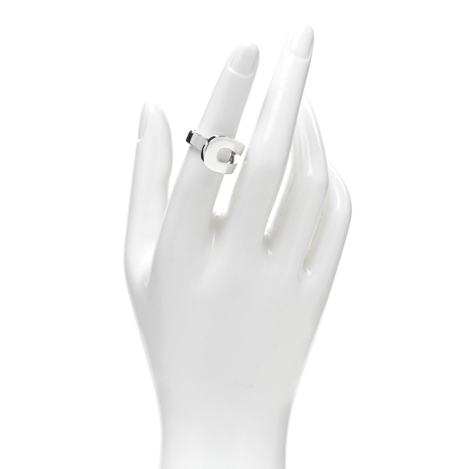 Tiffany Sterling Silver Out of Retirement Loop Ring 52 6 2 of 4