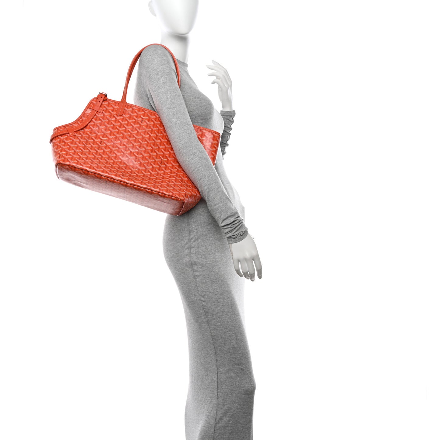 Goyardine Chien Gris Bag Orange