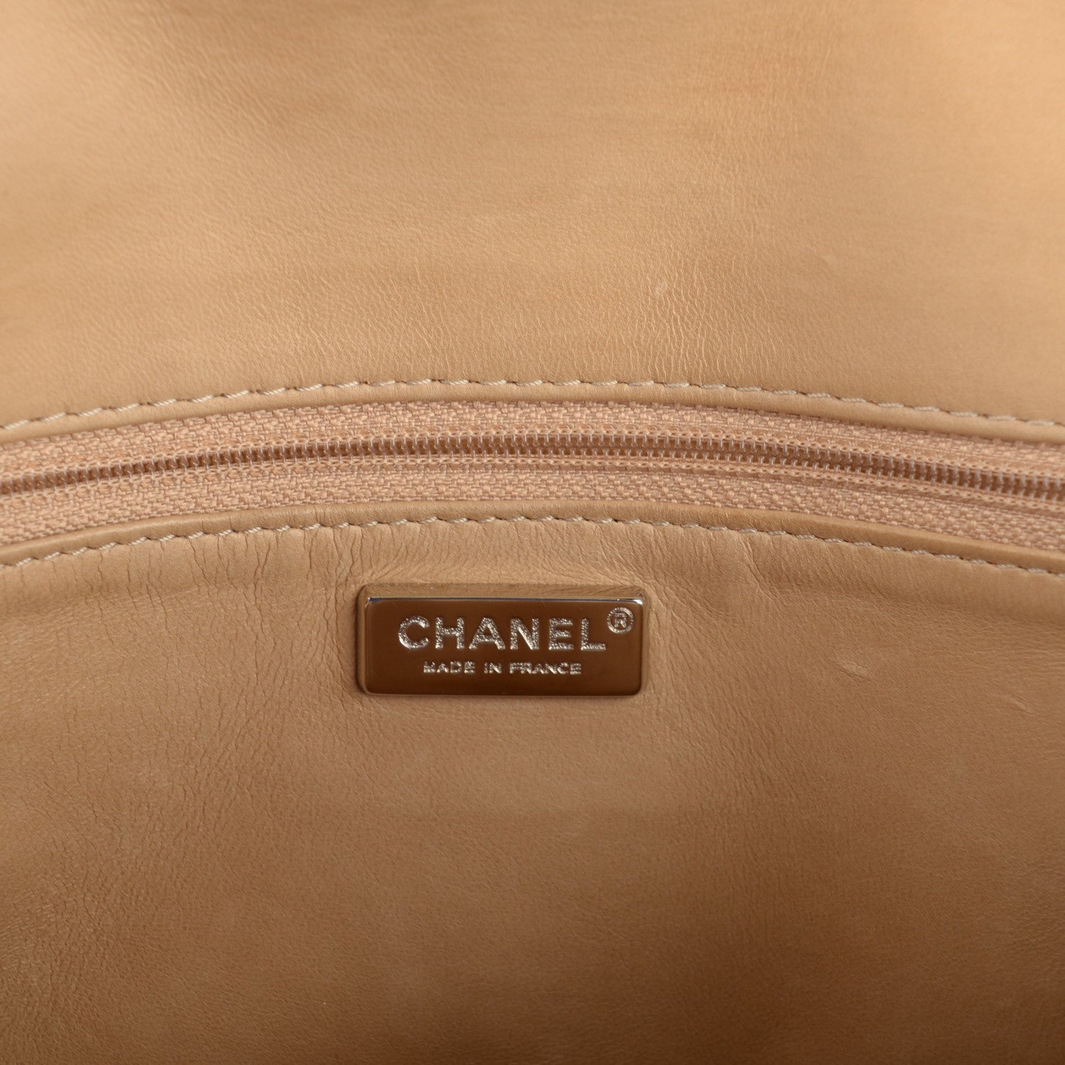 Chanel Python Medium Soho Tassel Flap Beige 6 of 8