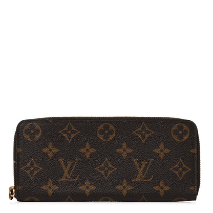 Louis Vuitton Monogram Clemence Wallet Fuchsia 1 of 14