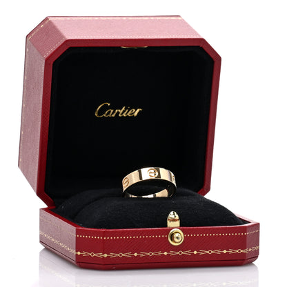 Cartier 18K Yellow Gold 5.5mm LOVE Ring 61 9.5 5 of 5