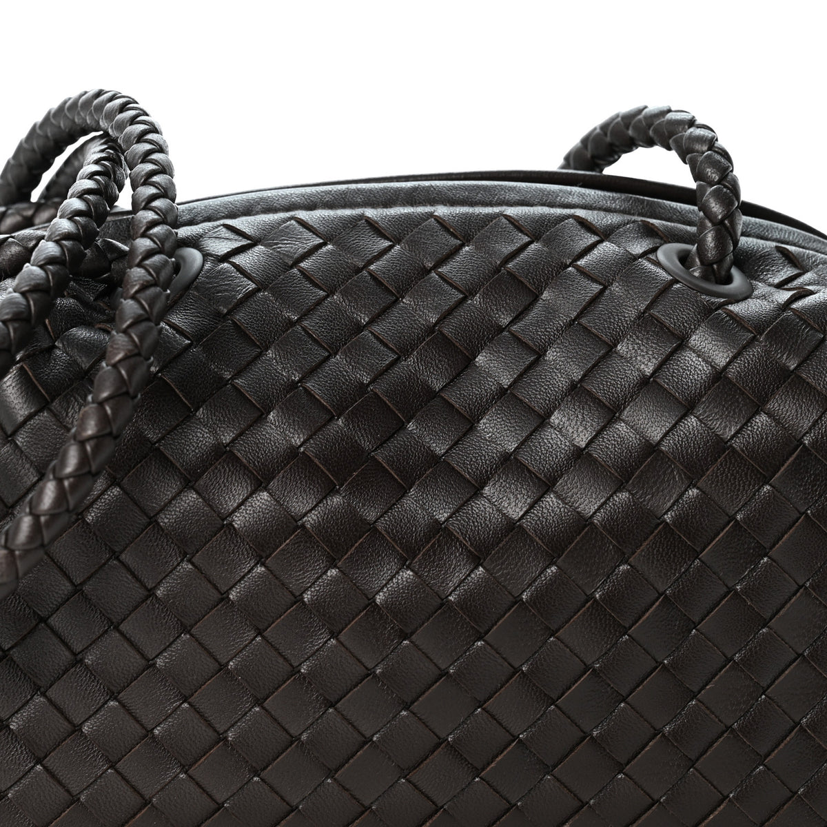 Nappa Intrecciato Tokyo Top Handle Bag Fondant