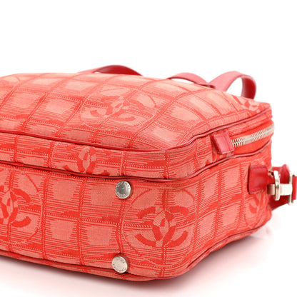 Chanel Nylon Small Travel Tote Red 11 of 15