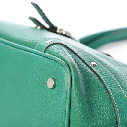 Burberry Calfskin Shoulder Bag Green 14 of 18