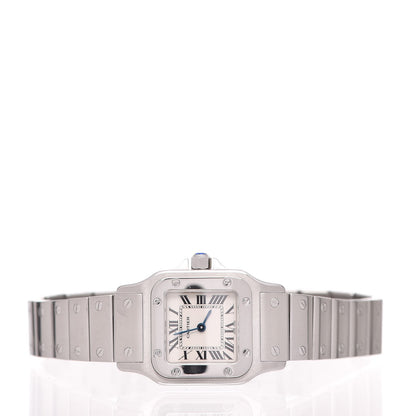 Cartier Stainless Steel 24mm Santos de Galbee Quartz Watch 3 of 10