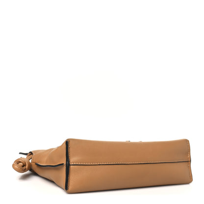 Loewe Calfskin Mini Flamenco Knot Clutch Warm Desert 4 of 12