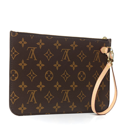 Louis Vuitton Monogram Neverfull MM GM Pochette 3 of 8