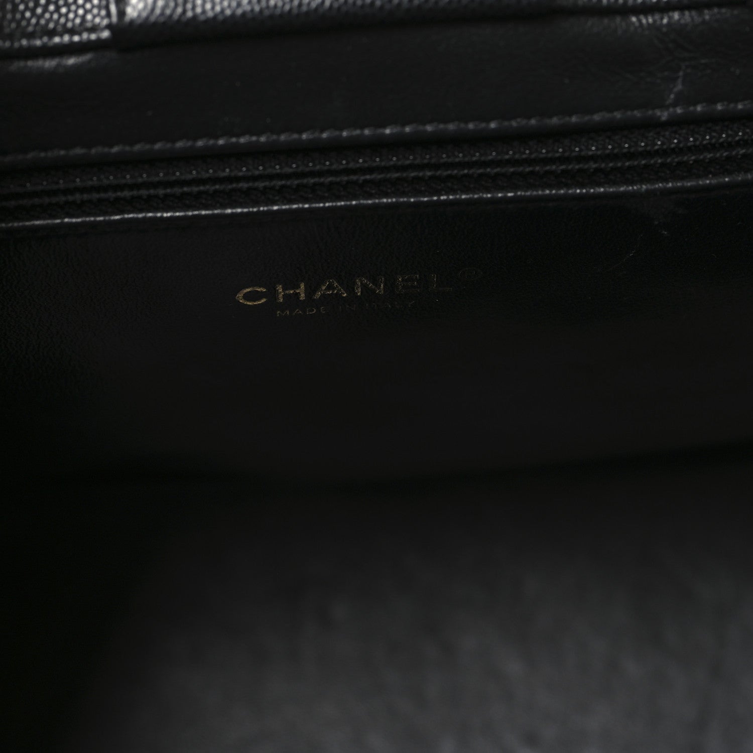 Chanel Caviar Quilted Large Business Affinity Shopping Bag Black 6 of 11