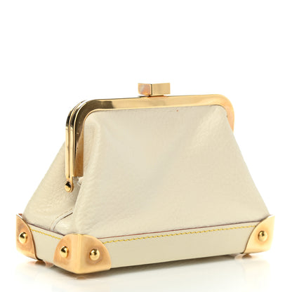 Louis Vuitton Suhali Porte-Monnaie Coin Purse White 3 of 7