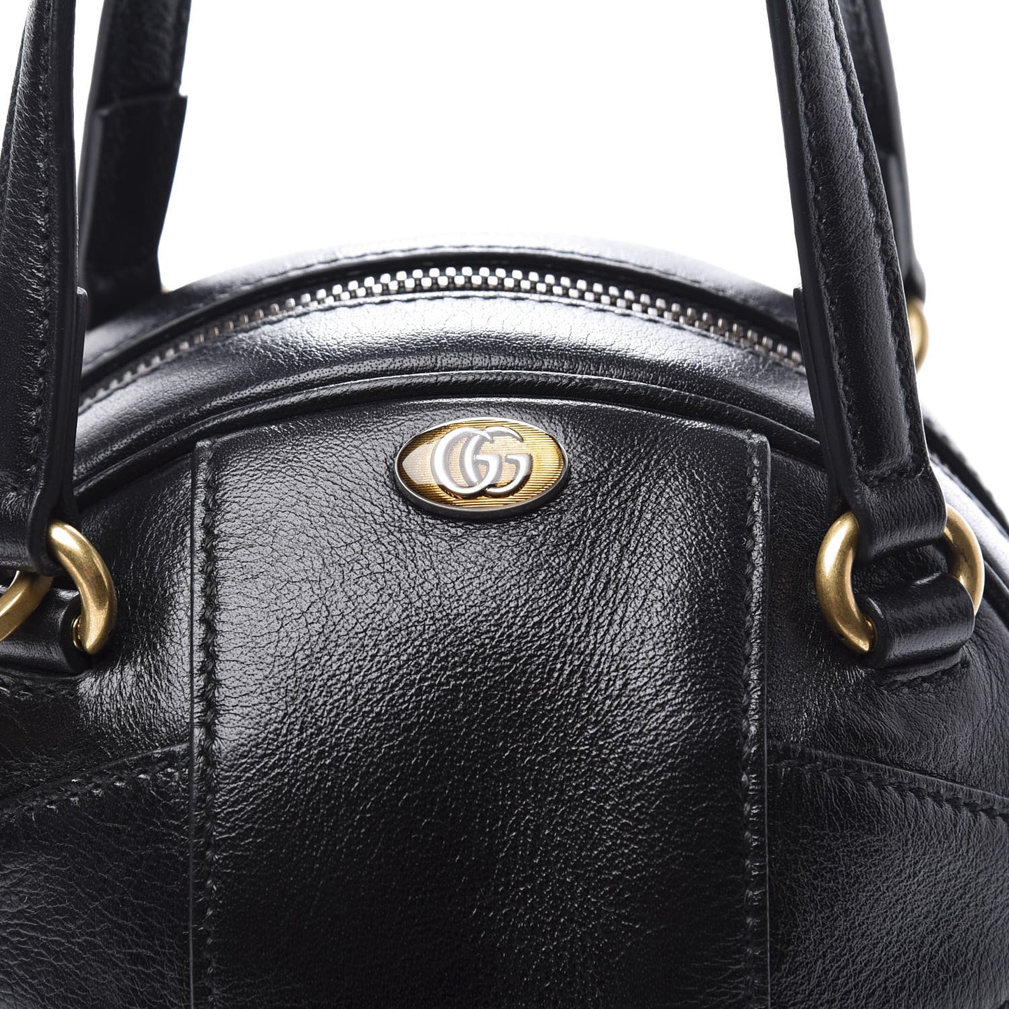Piuma Lux Energy Mini Tifosa Basketball Shaped Shoulder Bag Black