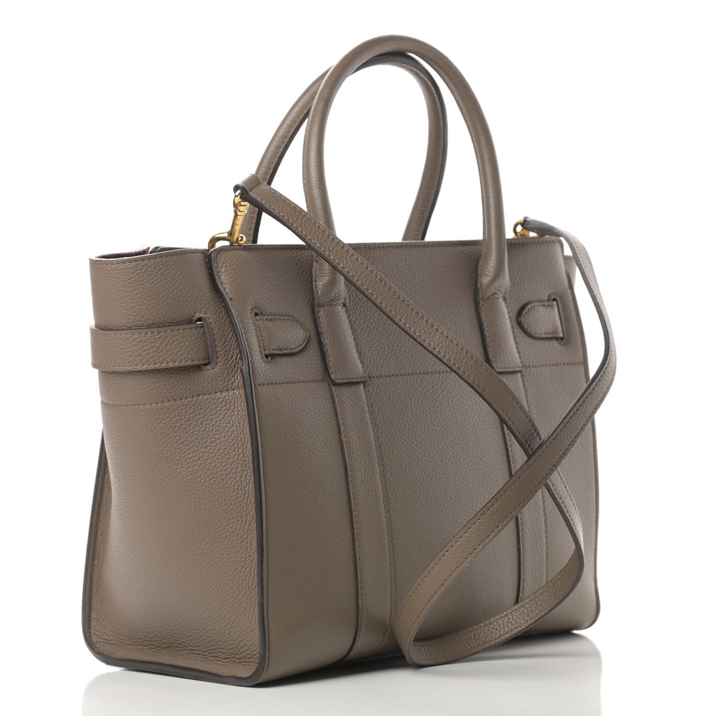 Classic Grain Small Bayswater Zip Tote Clay