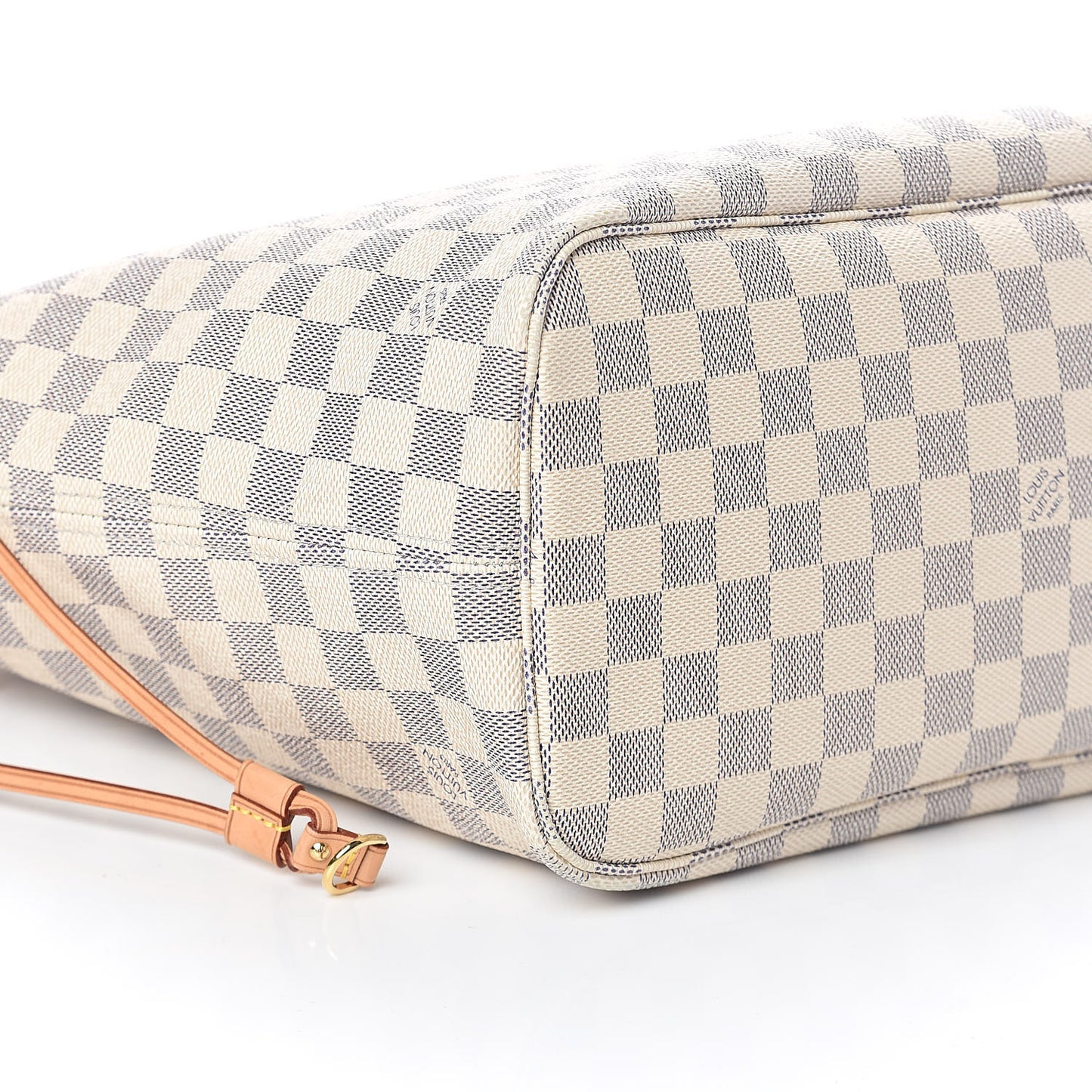 Damier Azur Neo Neverfull MM Rose Ballerine