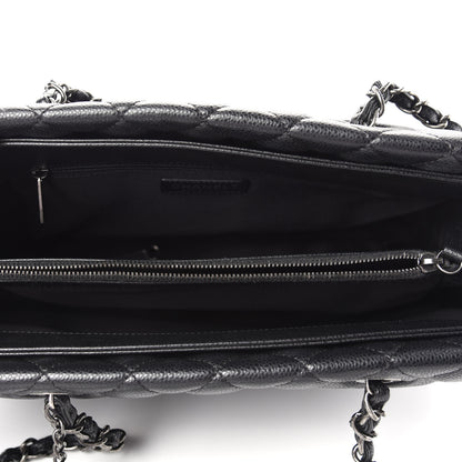 Chanel Caviar Quilted City Shopping Tote Black 5 of 10