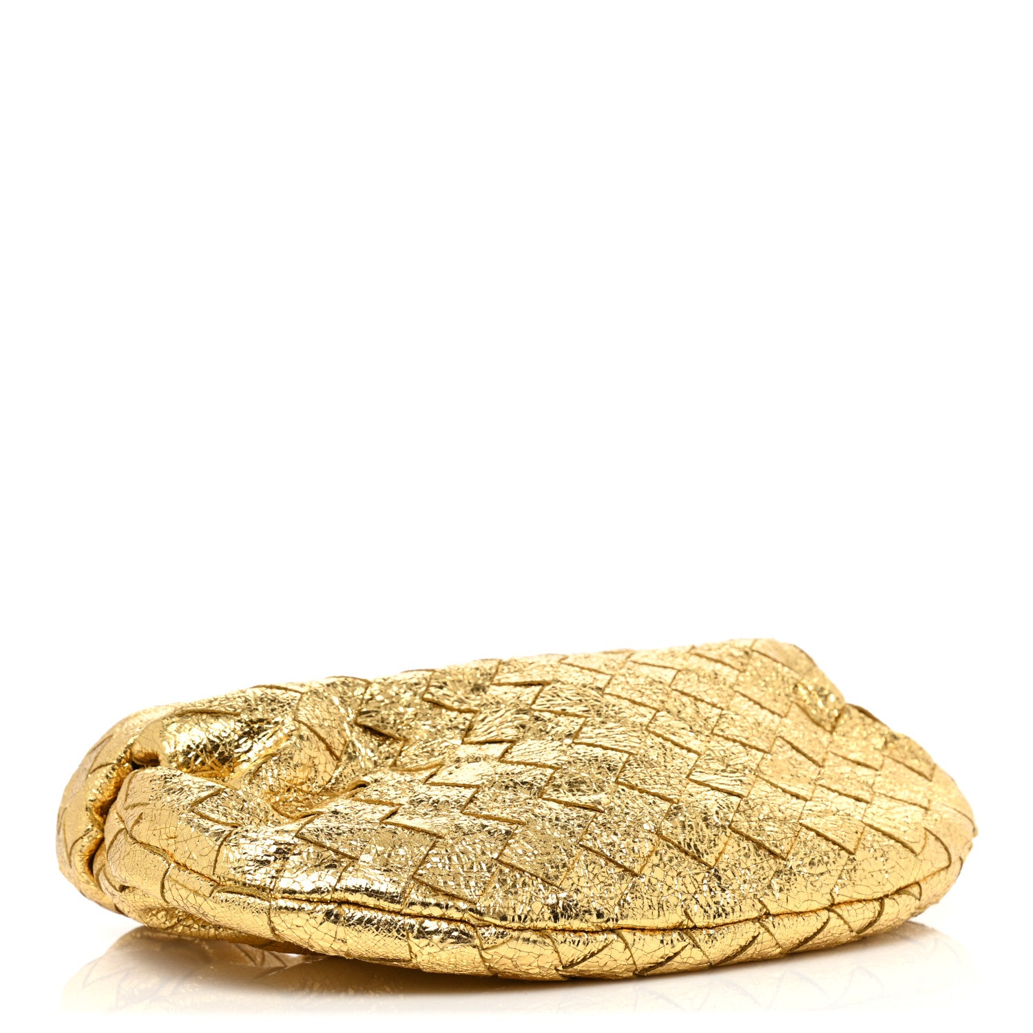 Bottega Veneta Metallic Nappa Intrecciato Mini Jodie Gold 3 of 6