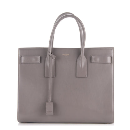 Saint Laurent Calfskin Large Sac De Jour Carryall Grey 1 of 7