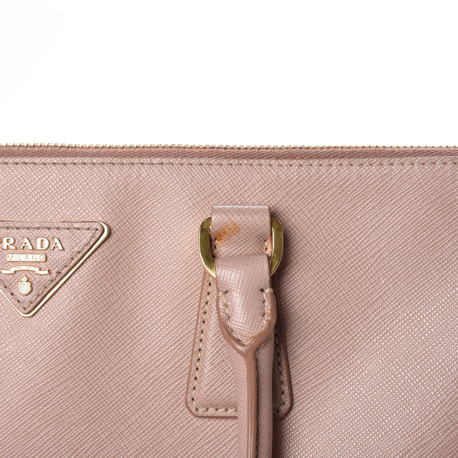 Prada Saffiano Large Galleria Double Zip Tote Cammeo 10 of 16