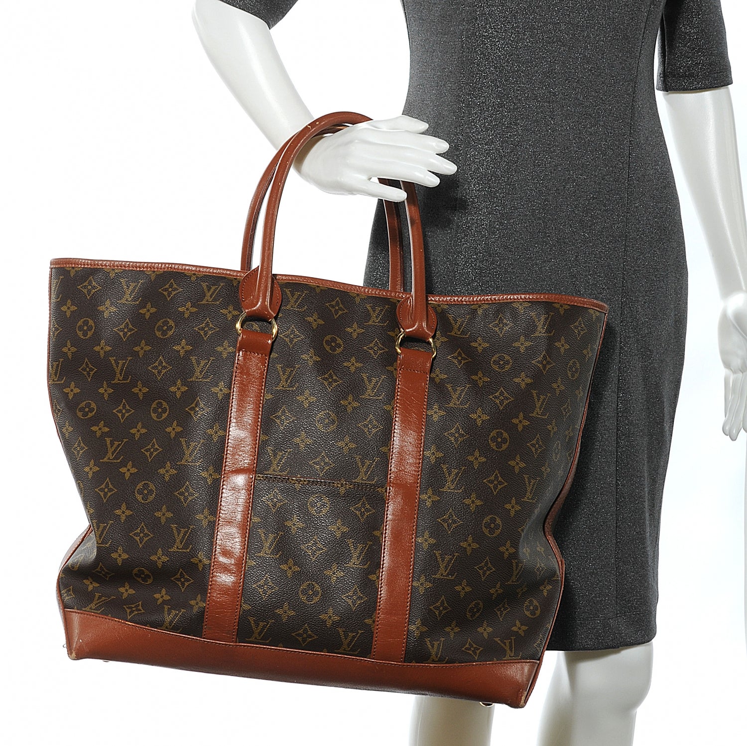 Louis Vuitton Monogram Sac Weekend GM 2 of 8