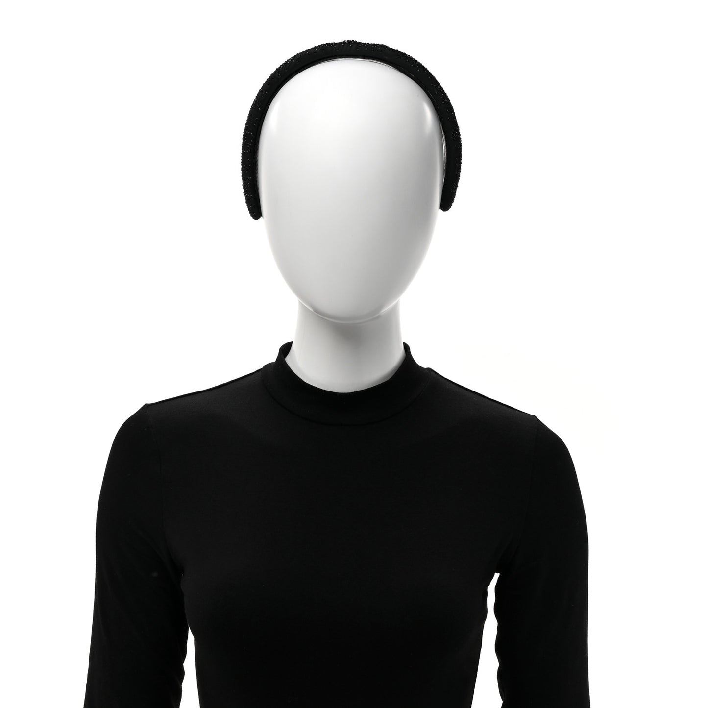 Moiret GG Crystal Minirich Headband Black Crystal