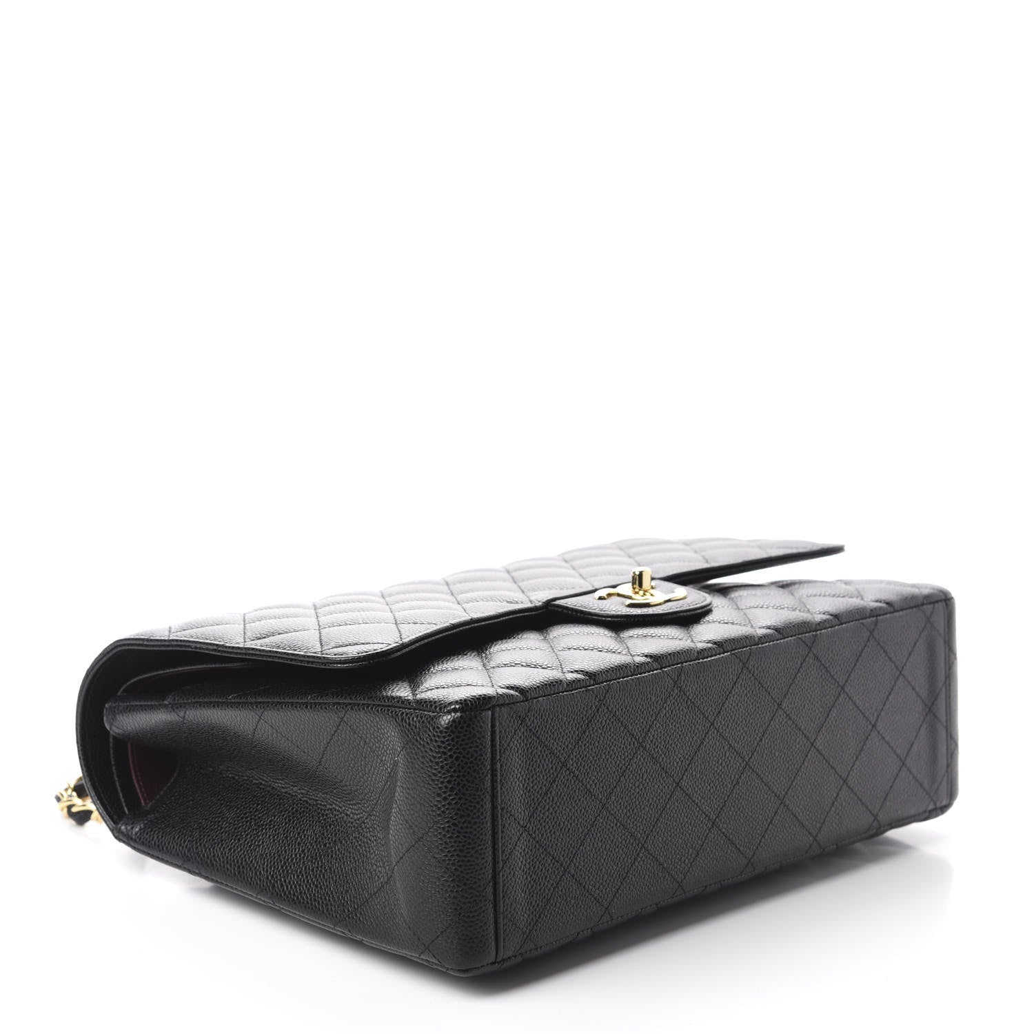 Chanel Caviar Quilted Maxi Double Flap Black 4 of 10