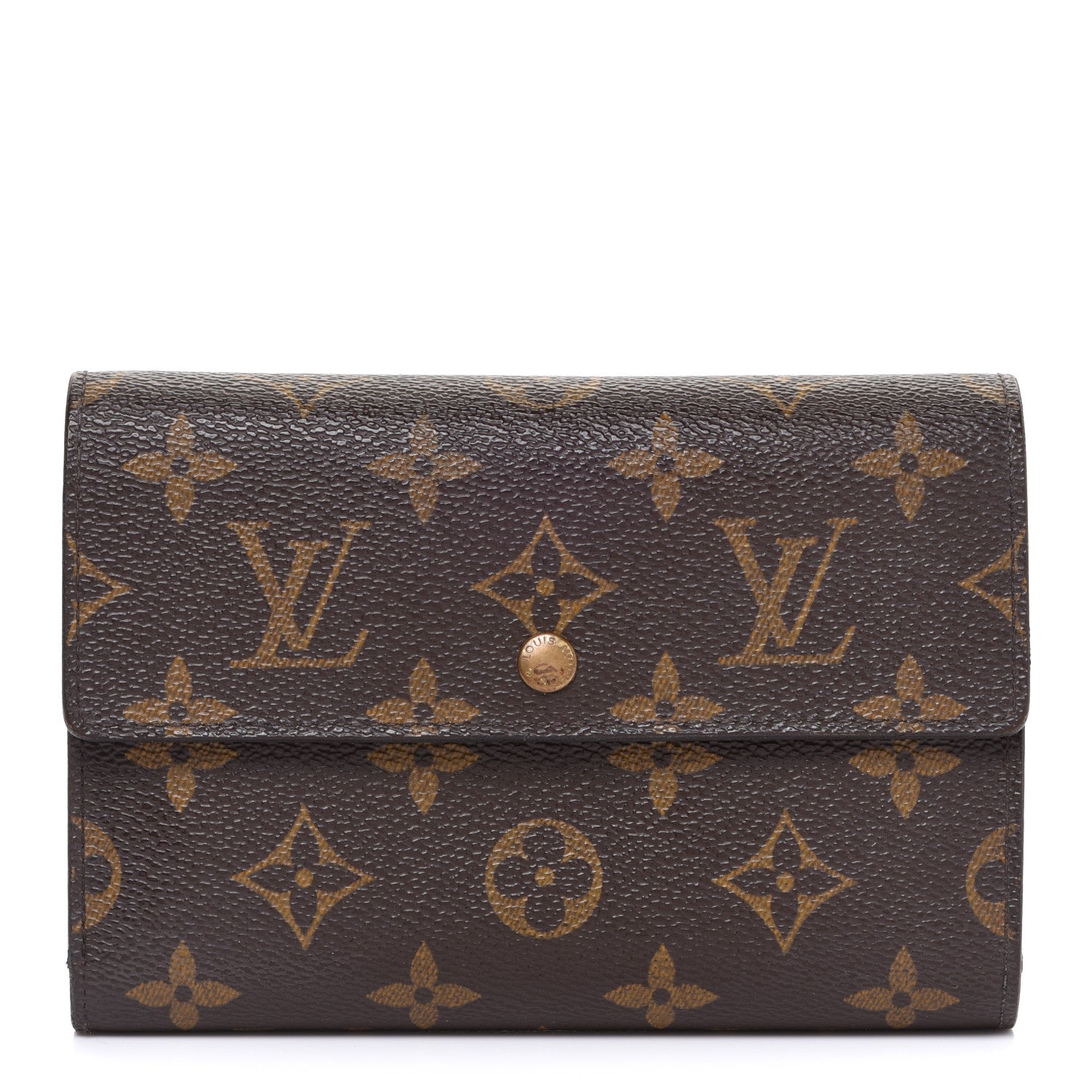 Louis Vuitton Monogram Porte Tresor Etui Papiers Wallet 1 of 13
