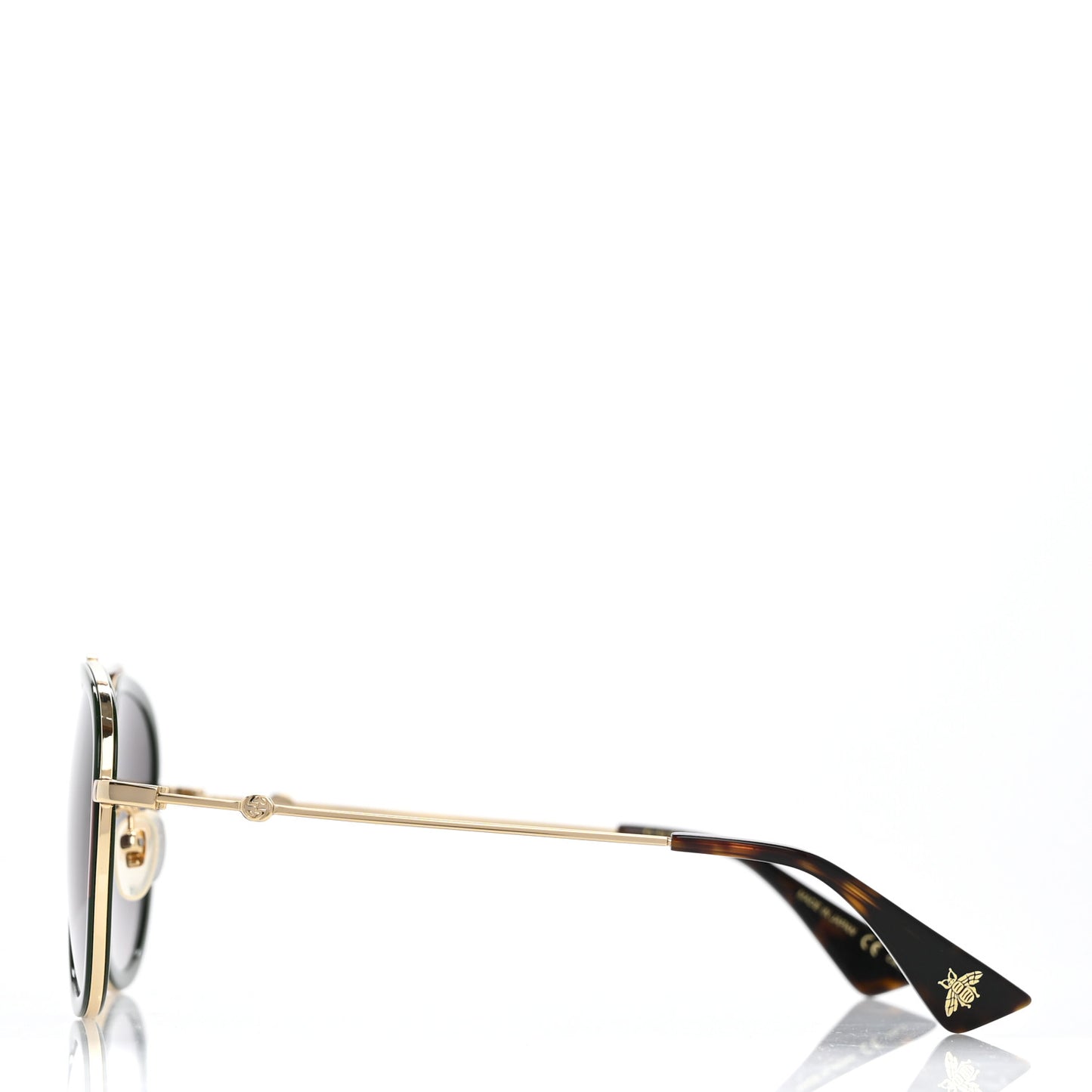 Web Aviator Sunglasses GG0062S Green Red