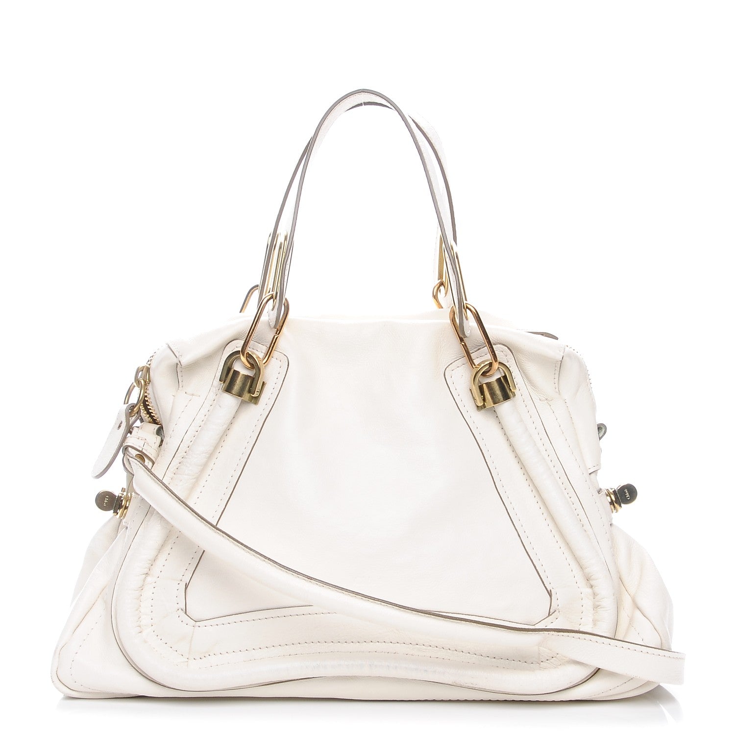 Chloe Calfskin Medium Paraty Cream 1 of 15