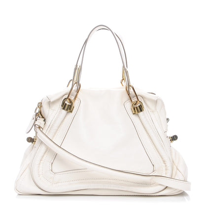 Chloe Calfskin Medium Paraty Cream 1 of 15