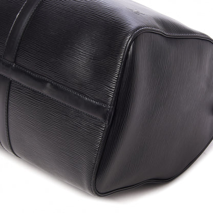 Louis Vuitton Epi Keepall 45 Black 5 of 9