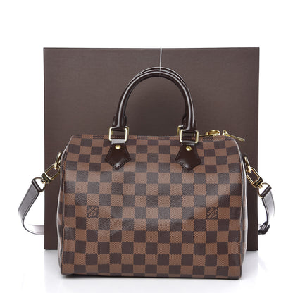 Louis Vuitton Damier Ebene Speedy Bandouliere 25 8 of 8