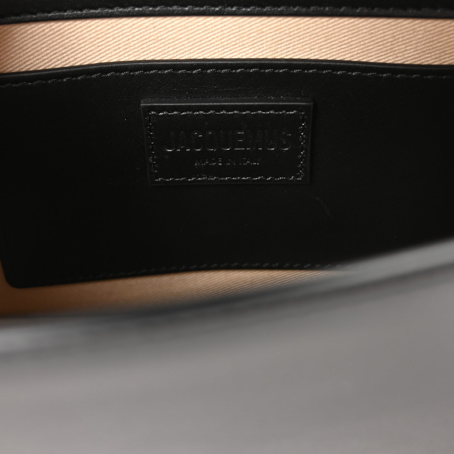 Smooth Calfskin Le Grand Bambino Long Black
