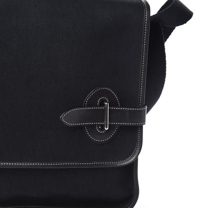 Hermes Toile Officier Buenaventura PM Messenger Black 10 of 10