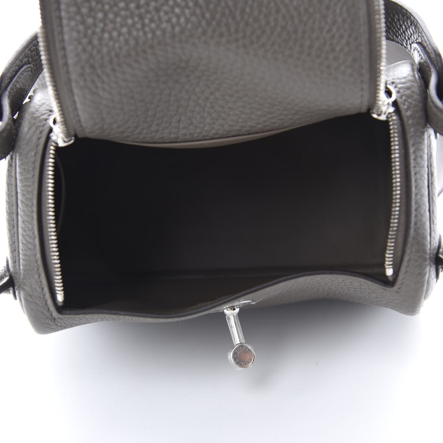 Taurillon Clemence Mini Lindy 20 Etain