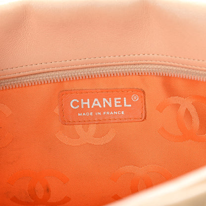 Chanel Calfskin Quilted Cambon Quilted Large Bowler Beige 6 of 14