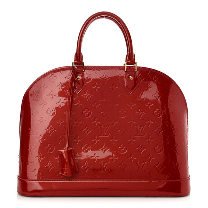 Louis Vuitton Vernis Alma GM Pomme Pomme D'Amour 1 of 14