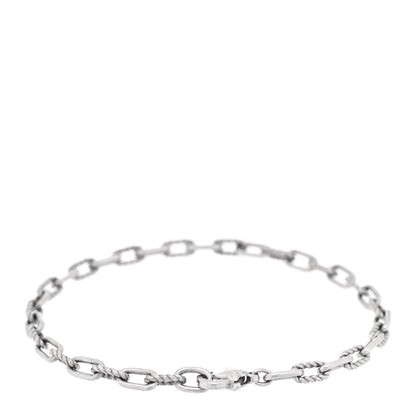 David Yurman Sterling Silver 3mm Madison Chain Bracelet 2 of 3