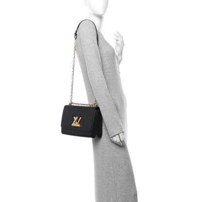 Louis Vuitton Epi Twist Shoulder Bag MM Black 2 of 11