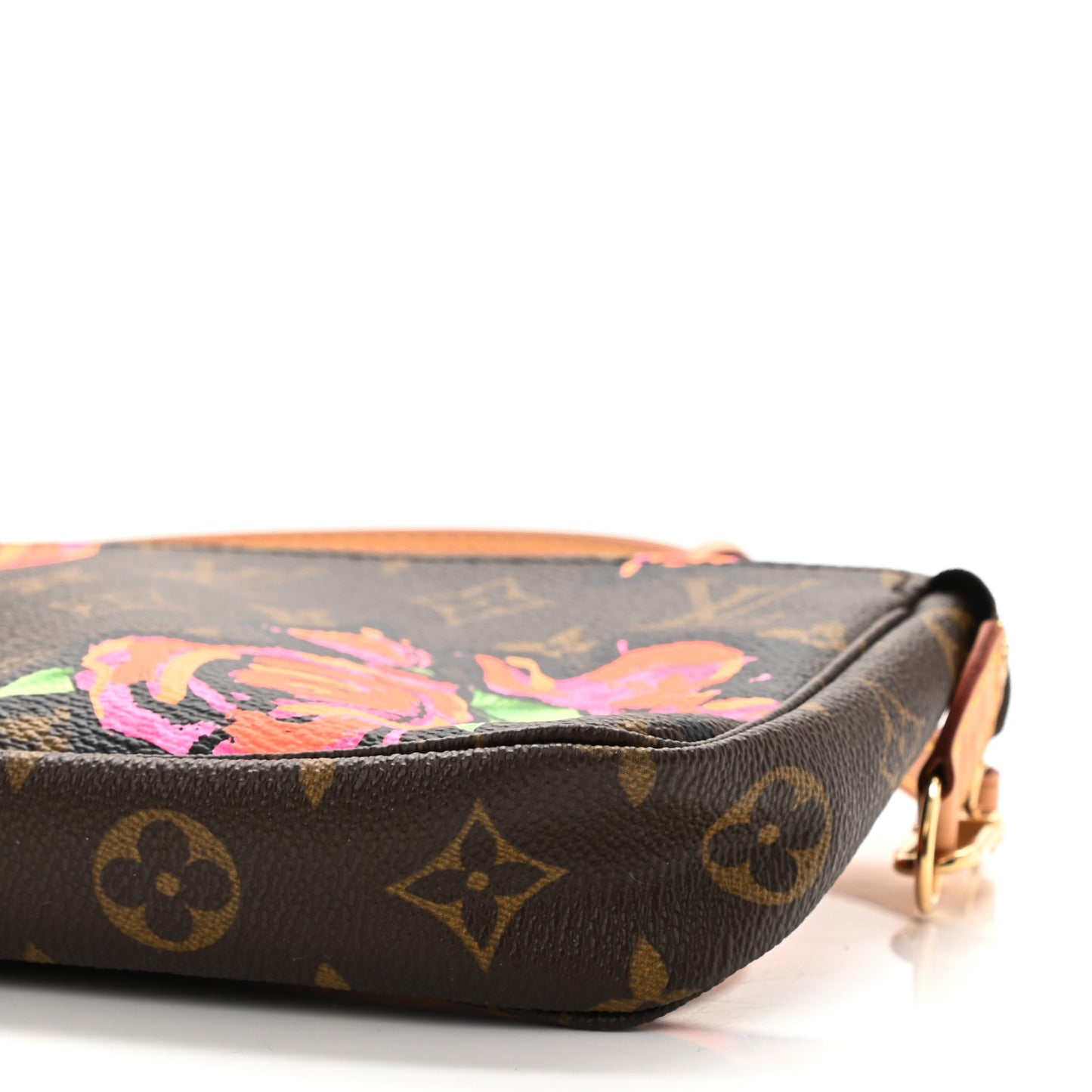Monogram Roses Pochette Accessories Long Strap