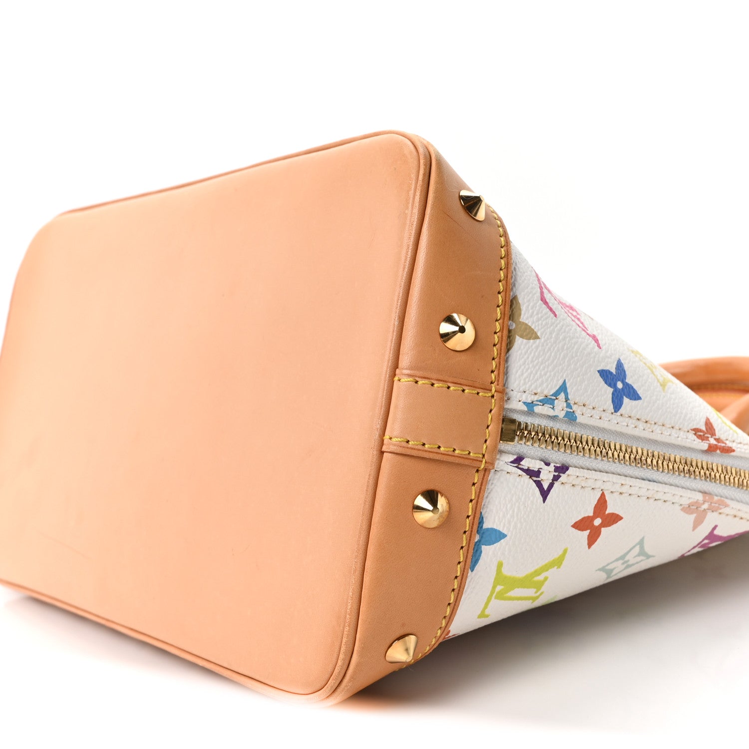 Louis Vuitton Monogram Multicolor Alma White 9 of 9