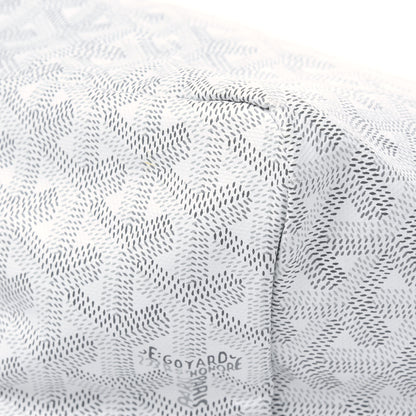 Goyard Goyardine Saint Louis GM White 7 of 9