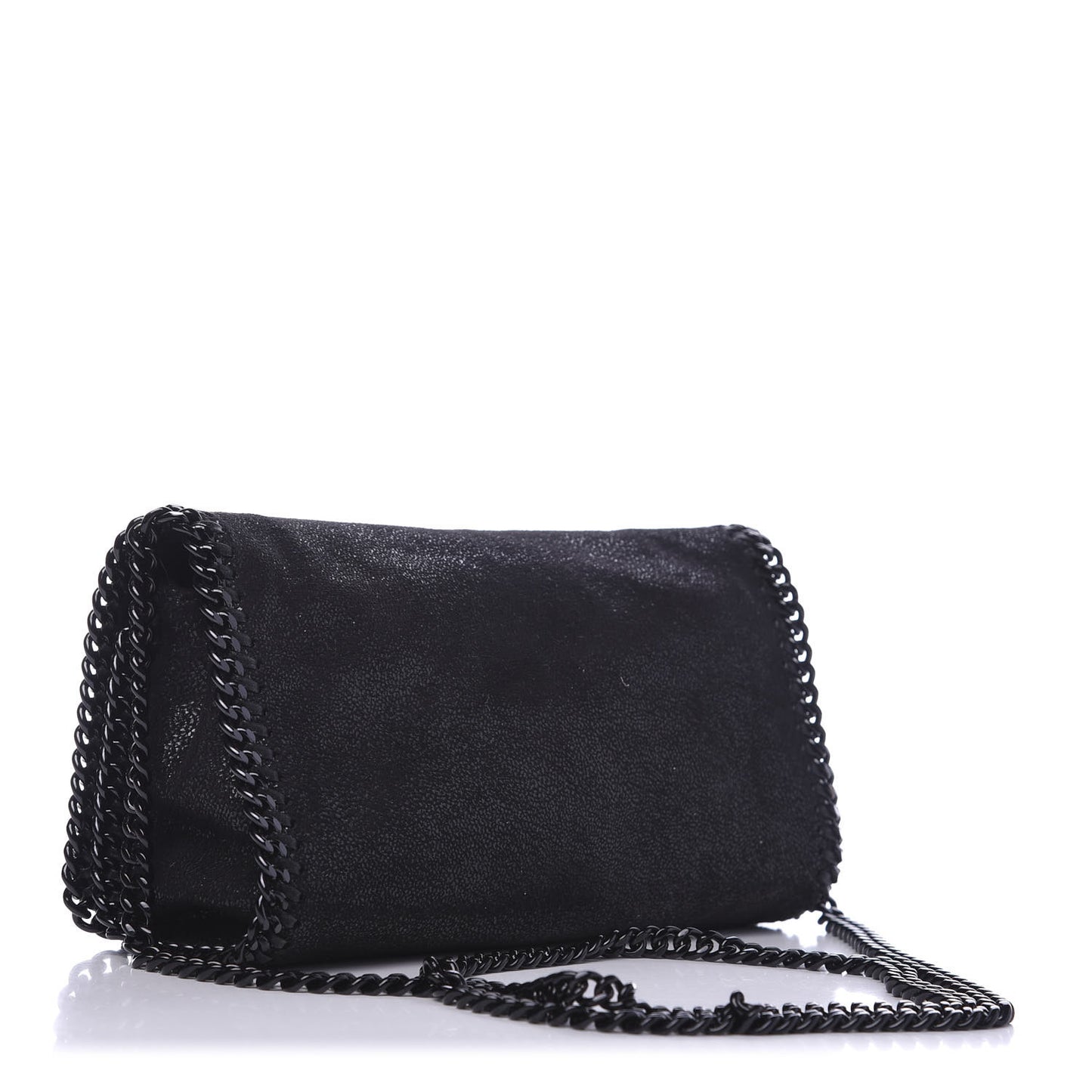 Shaggy Deer Falabella Crossbody Clutch Black