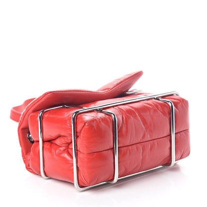 Alexander Wang Calfskin Quilted Halo Xbody Bag Red 5 of 9