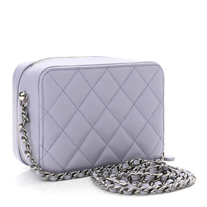 Chanel Caviar Quilted Camera Bag Light Purple 3 of 10