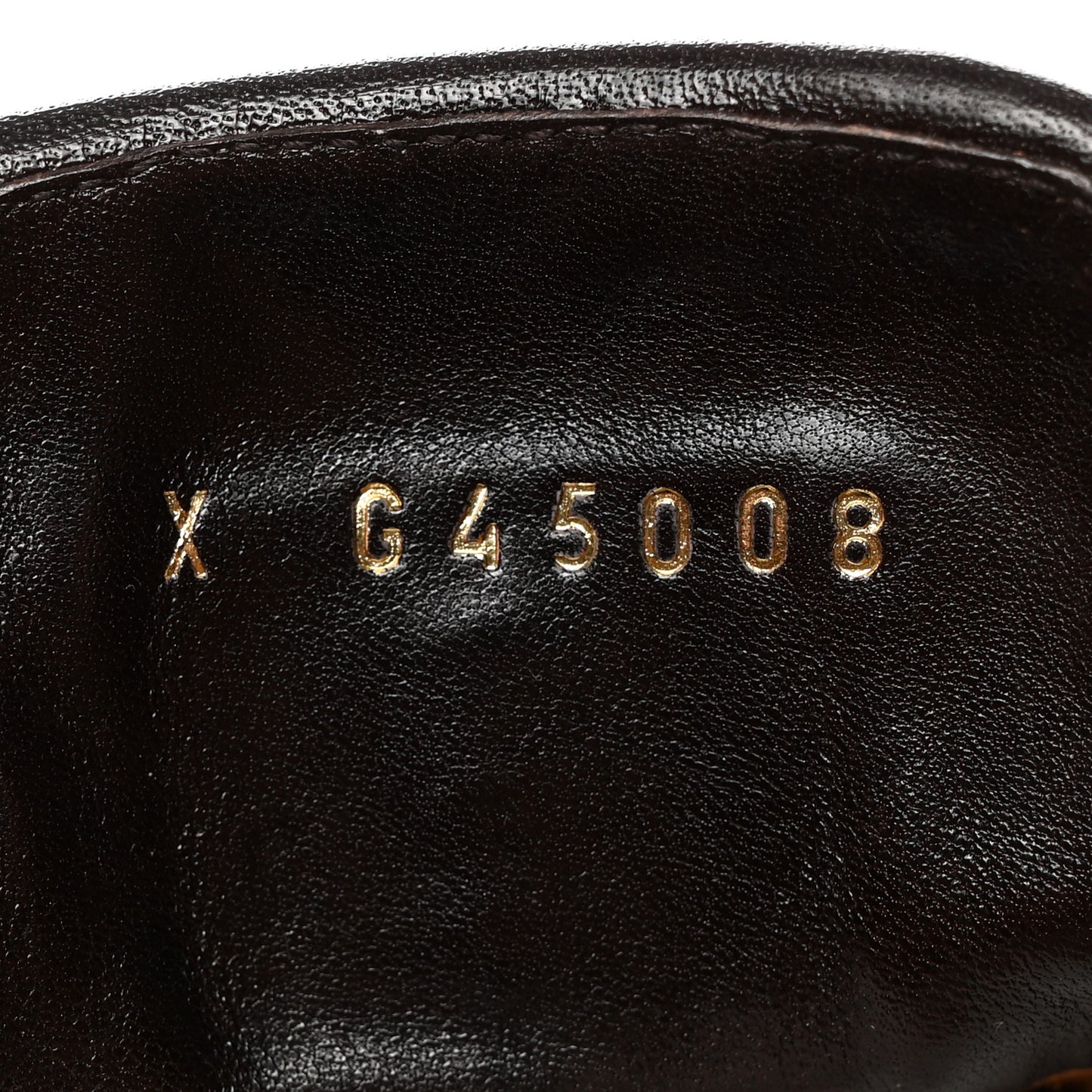 Shiny Calfskin CC Loafers 40 Dark Brown