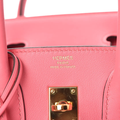 Hermes Swift Birkin 25 Rose Azalee 12 of 36