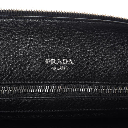 Prada Vitello Phenix Tote Black 6 of 10